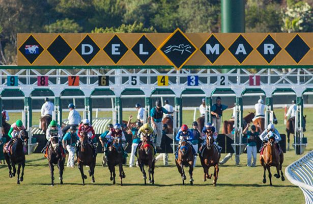 Del Mar Races with Crosby Square, Blake Scott